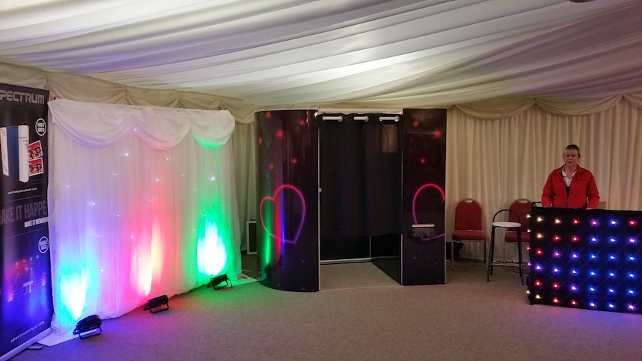  Photobooth & lighting package 